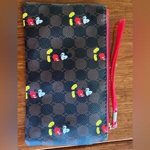 EUC Mickey Mouse Cosmetic Pouch